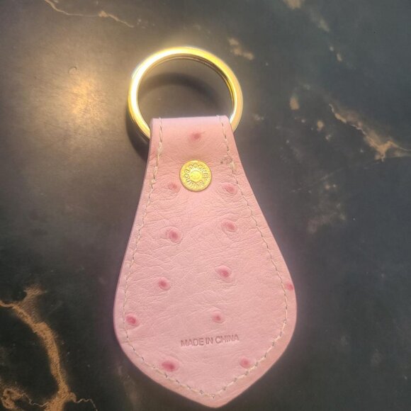 Dooney Bourke Rose Pink Gold Keyring Keychain - Picture 4 of 4